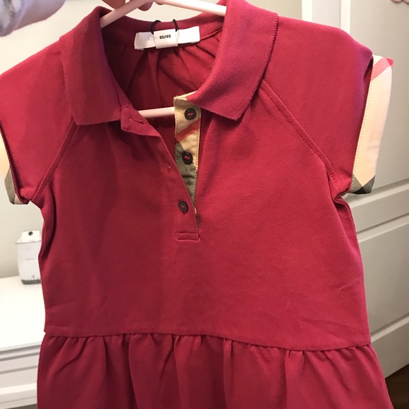 red polo dress girl